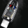 USAMS Kabel pleciony C/Lightning Smart Power-off 20W 1,2m czarny - 1568998 - zdjęcie 8